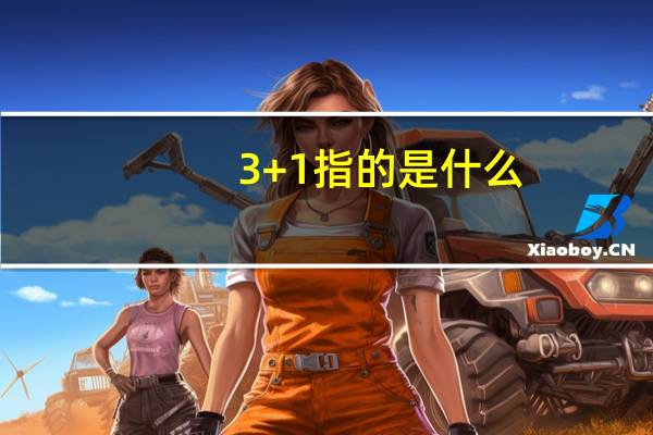 3+1指的是什么