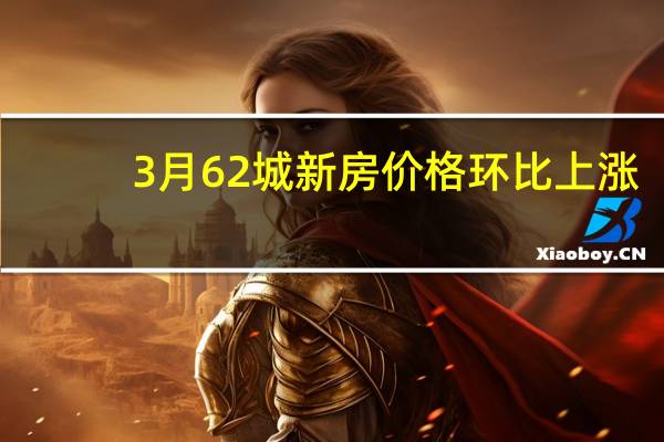 3月62城新房价格环比上涨