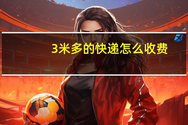3米多的快递怎么收费