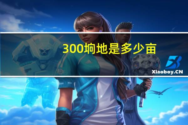 300垧地是多少亩