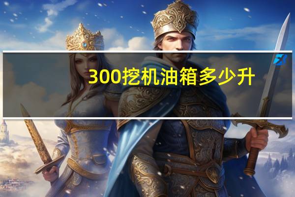 300挖机油箱多少升