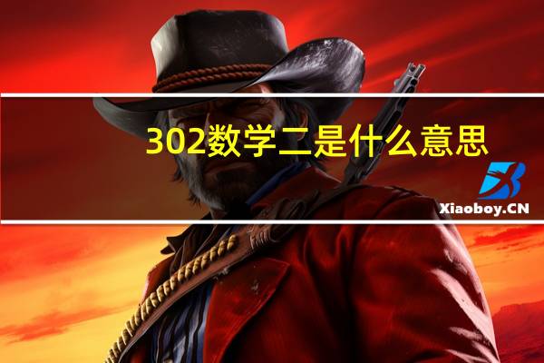 302数学二是什么意思