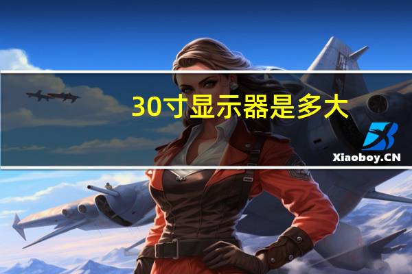 30寸显示器是多大