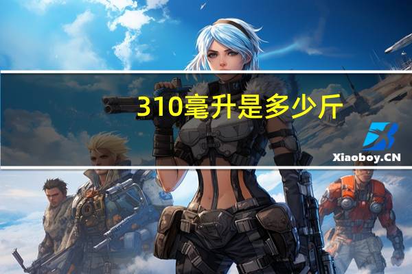 310毫升是多少斤