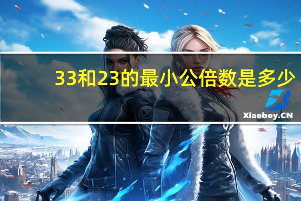 33和23的最小公倍数是多少