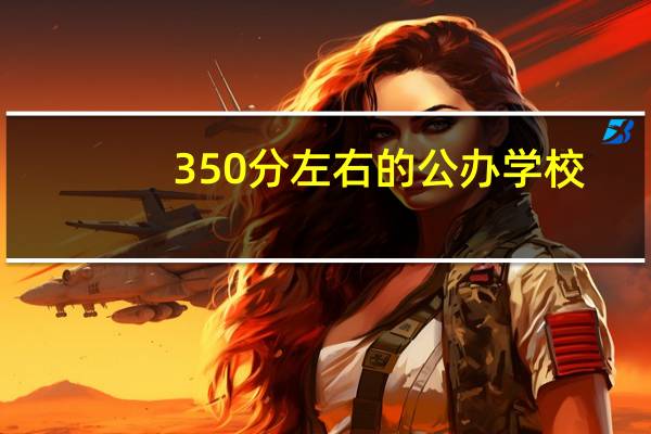 350分左右的公办学校