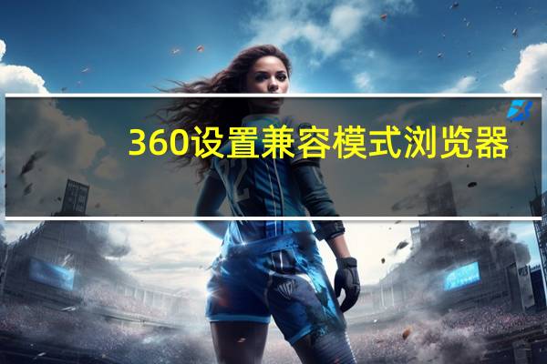 360设置兼容模式浏览器（360如何设置兼容模式）