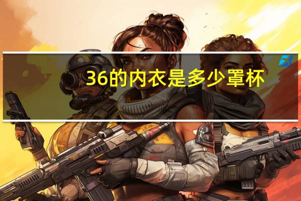 36的内衣是多少罩杯