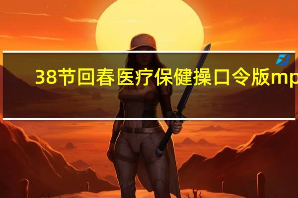 38节回春医疗保健操口令版mp3（38节回春医疗保健操口令版）