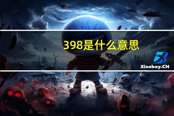 398是什么意思