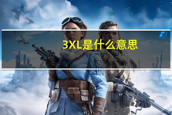 3XL是什么意思
