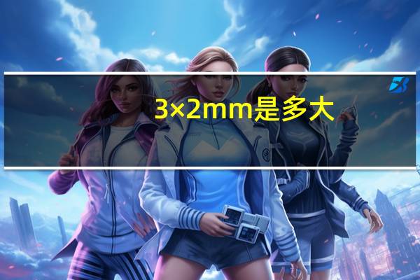 3×2mm是多大