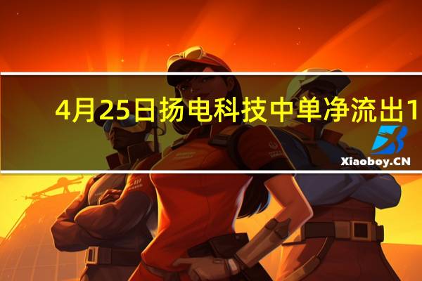 4月25日扬电科技中单净流出19.43万 股票市盈率是多少 为您介绍