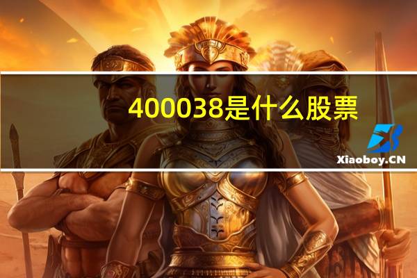 400038是什么股票（400038）