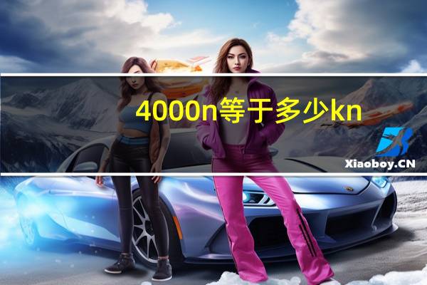 4000n等于多少kn