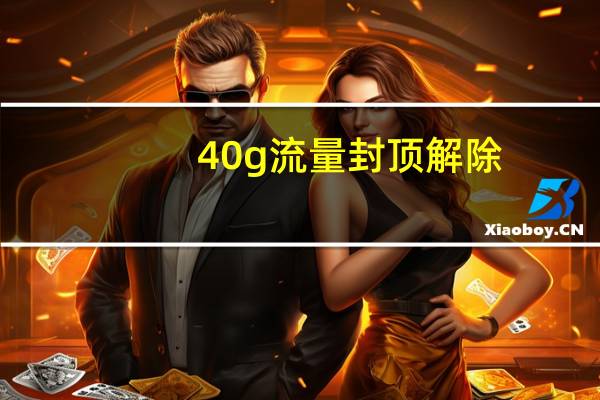 40g流量封顶解除