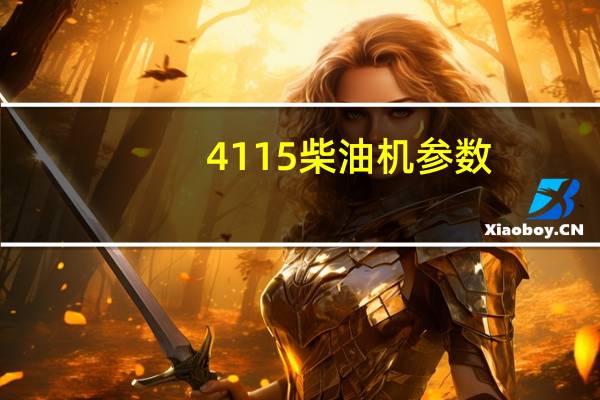 4115柴油机参数