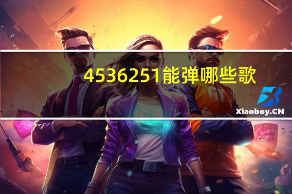 4536251能弹哪些歌