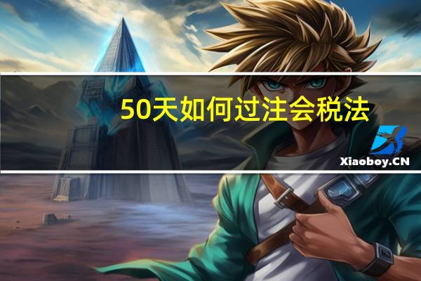 50天如何过注会税法