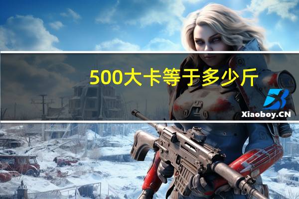 500大卡等于多少斤