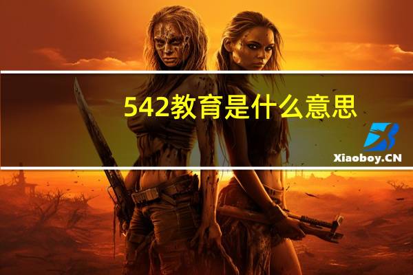 542教育是什么意思