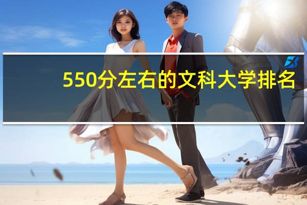 550分左右的文科大学排名