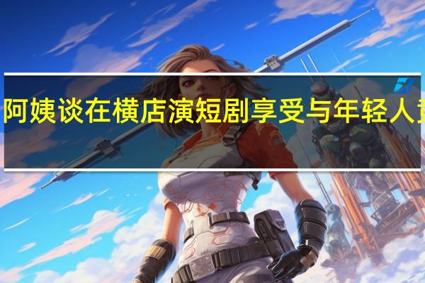 57岁阿姨谈在横店演短剧 享受与年轻人竞争的感觉