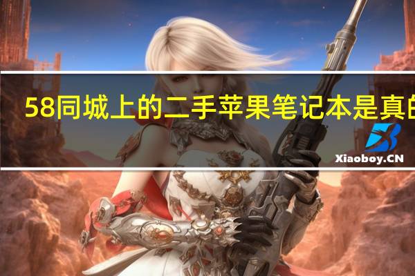 58同城上的二手苹果笔记本是真的吗