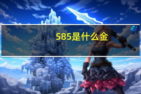 585是什么金