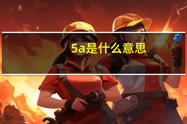 5a是什么意思