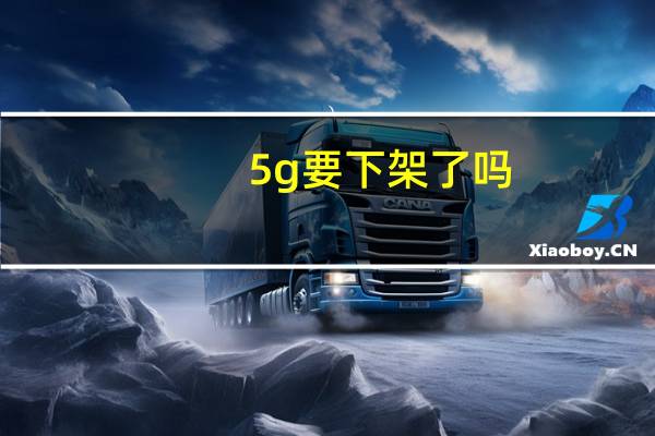5g要下架了吗（5g消息app下架）