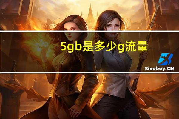 5gb是多少g流量