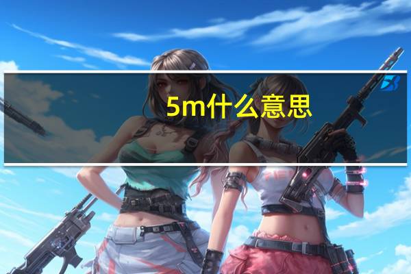 5m什么意思