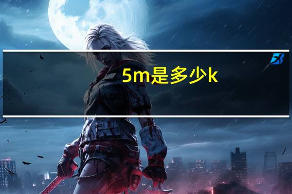 5m是多少k
