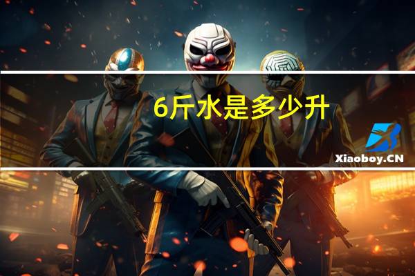 6斤水是多少升