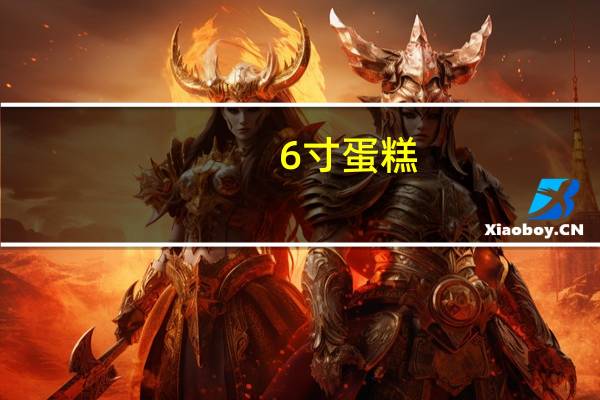 6 寸蛋糕（6 cn）