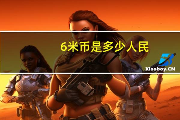 6米币是多少人民