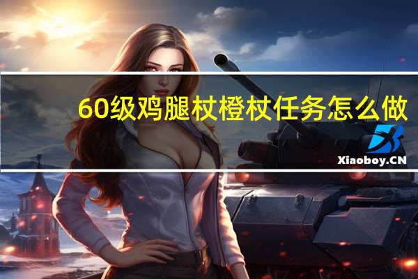 60级鸡腿杖橙杖任务怎么做（60级鸡腿杖橙杖任务流程）