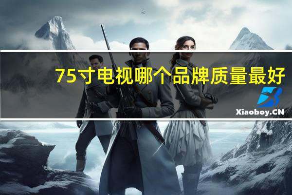 75寸电视哪个品牌质量最好