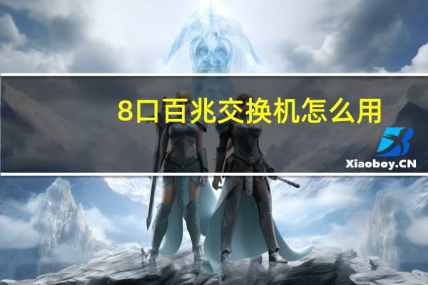 8口百兆交换机怎么用（交换机怎么用）