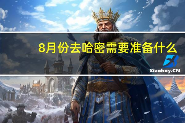 8月份去哈密需要准备什么