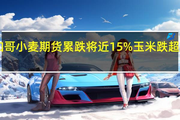 8月收官｜芝加哥小麦期货累跌将近15%玉米跌超8%原糖期货累涨4%