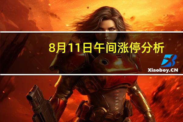 8月11日午间涨停分析