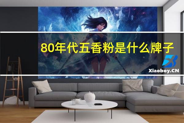 80年代五香粉是什么牌子