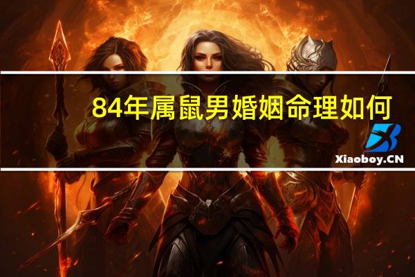 84年属鼠男婚姻命理如何