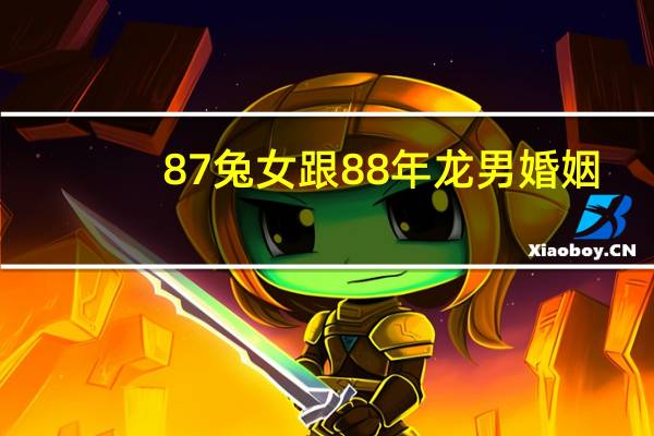 87兔女跟88年龙男婚姻