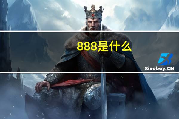 888是什么？