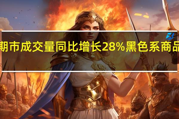 9月期市成交量同比增长28% 黑色系商品量价齐升