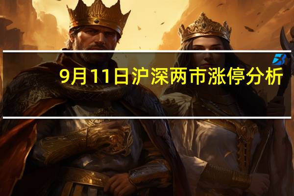 9月11日沪深两市涨停分析