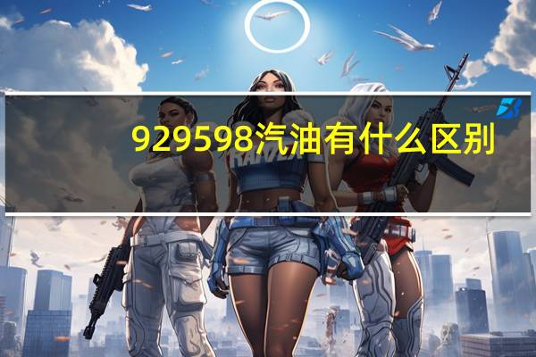 929598汽油有什么区别